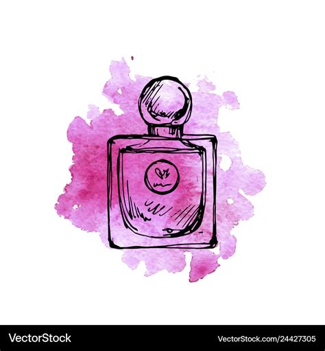 perfume bottle design drawing
